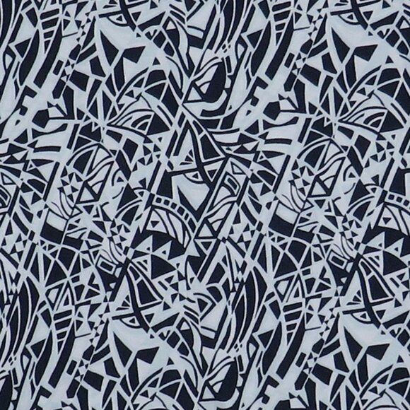 Murano* Men's Short Sleeve Button Down Straight Hem BOHO Slim Fit Shirt~ XL - Picture 10 of 11